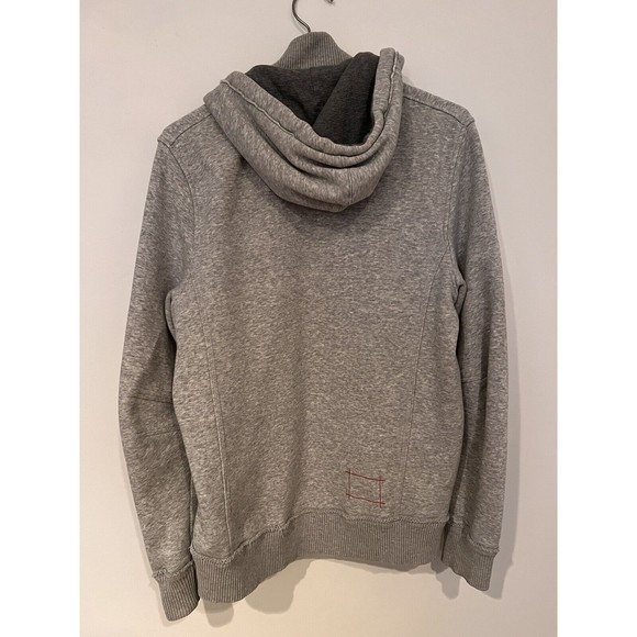 Puma Jacket Zipper Hoodie Grey/Red Size Small Sport Lifestyle - Picture 8 of 11